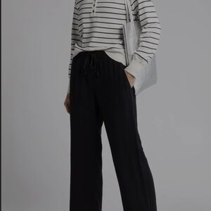NWT Caslon Petite Straight Leg Linen Pant
